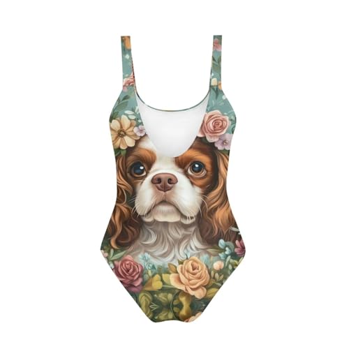 Image of Uourmeti Girls' One-Piece Swimwear Halter Bathing Suit Big Kids Summer Beach Swim Suits Swimming Wear
