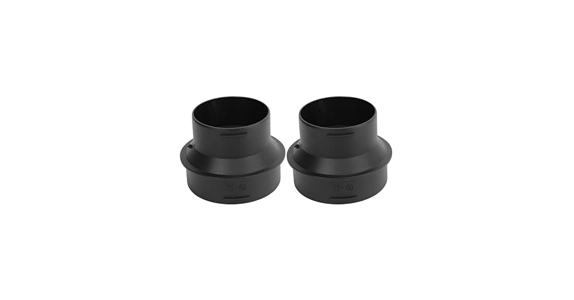 Adjustable Parking Heater Adapter Tube Connector For Webasto Heaters 60 To 75MM Ducting Pipe Joiner Connector ABS Plastic Easy Installation HighTemperature Air