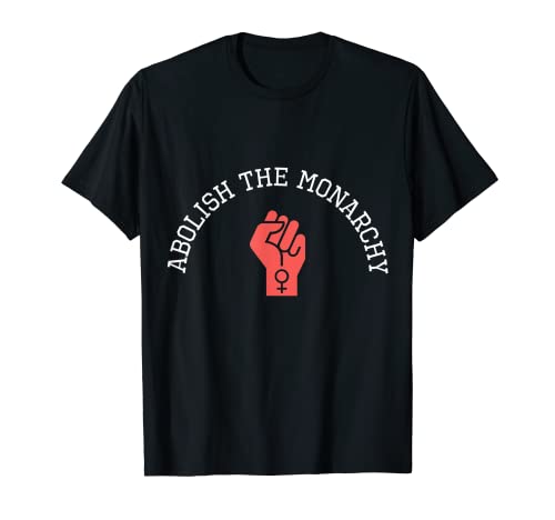 Photo de Abolish The Monarchy 2022 Fist Protest Féministe T-Shirt