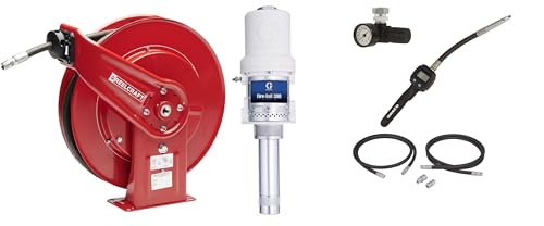 Graco Mobile Oil Pump Kit - 5:1 Fire-Ball Pump, w/Reelcraft 7850-OMP 1/2