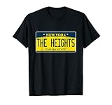 Cuenta con un gráfico de la matrícula actual de NY con las palabras «The Heights». Haz sonreír a tus cinco vecinos favoritos con esta idea de regalo. Haz clic en Empire State NY Gifts Co para ver toda la colección