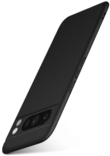 Moex Alpha Case Für Google Pixel 9 – Ultra-dünn, Matt Schwarz, Mit Kameraschutz, Rutschfest