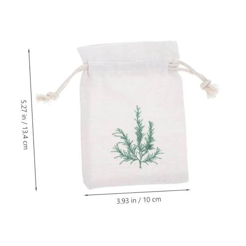 10 bolsas de saco con lavanda para regalos y decoración miniatura 2