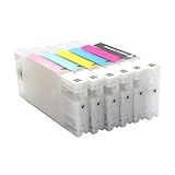 Base du système rechargeable vide : les cartouches sont fournies vides, offrant une solution d'alimentation en encre personnalisable qui permet aux utilisateurs de les remplir avec leur type d'encre photo préféré.