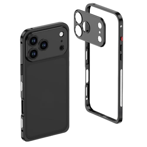 Cadre en aluminium pour iPhone 17 Air : coque rigide élégante et ultra résistante