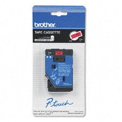 1/2" (12mm) Black on RedTC Tape for Brother PT-III, PTIII Label Maker