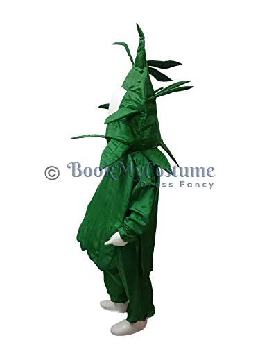 Image of BookMyCostume Capsicum Bell Pepper Shimla Mirch Vegetable Kids Fancy Dress Costume 7-8 years