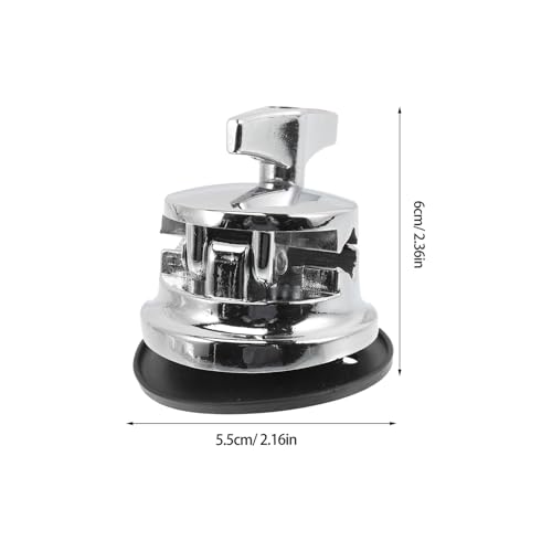 Base soporte para pata de batería en aleación 2 pcs miniatura 2
