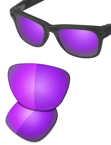 Image of SAUCER Premium Replacement Lenses Compatible with Ray-Ban Meta Wayfarer (Gen 2) RW4012 53mm | RW4008 53mm Smart Sunglasses