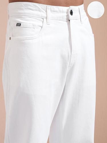 Image of Highlander Men's Straight Fit Jeans | Stretchable | Everyday Comfort & Style| Jeans for Man
