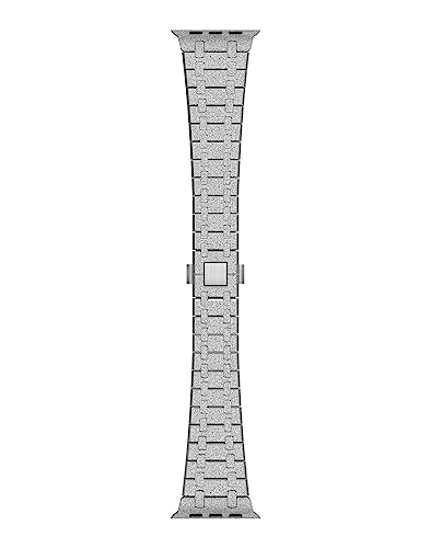 Correa de acero inoxidable compatible con parachoques de 49mm 45mm para bandas de serie 3 a 8