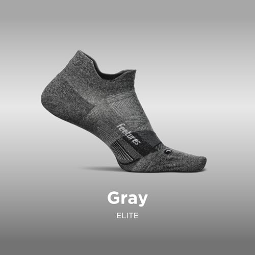 Feetures Elite Ultra Light Cushion Ankle Socks - Sport Sock with Targeted Compression