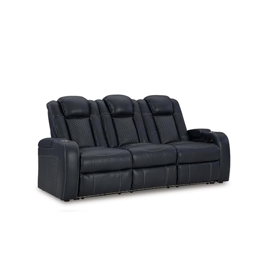 Signature Design by Ashley Fyne-Dyme Power Reclining Sofa with USB