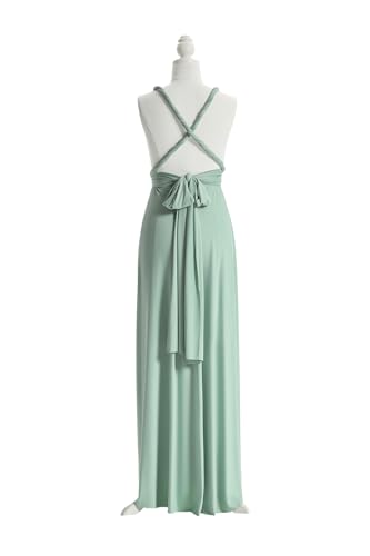 Image of 72styles Infinity Dress with Bandeau, Convertible Bridesmaid Dress, Long, Plus Size, Multi-Way Dress, Twist Wrap Dress