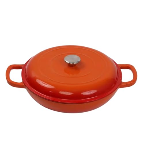 LZGG 30cm�z�[���[���S��ƒ�p�A�ύ��݁A�����ρA�u�ߕ��A�����ȂǑ��p�r�A�ł��t���ɂ����ۉ����ɗD��A�V�[�t�[�h�X�[�v��Ƃ��Ă��œK�A�I�[�u���Ή��A�������ȒP (30cm,�I�����W�F)