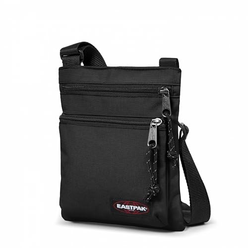 Eastpak Rusher Shoulder Bag - Storage for Keys, Wallet, Headphones, and More - Black4