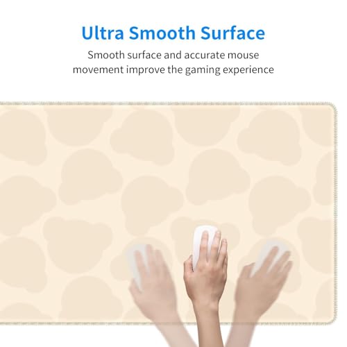 Mouse Pad Protector de Escritorio de Goma Rosa 80x30cm miniatura 4