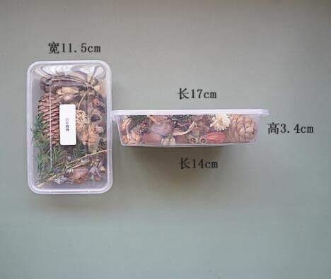 Material Artesanal DIY Caja Mixta de Flores Secas Decorativas miniatura 3