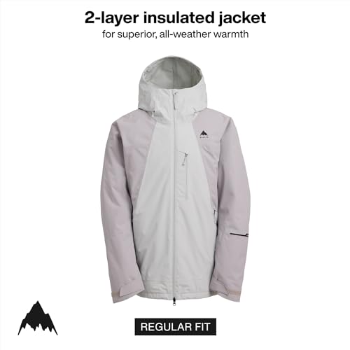 Image of Burton Men's Reserve 2-Layer Insulated Jacket - Waterproof Winter Snowboard Jacket with Helmet Compatible Hood