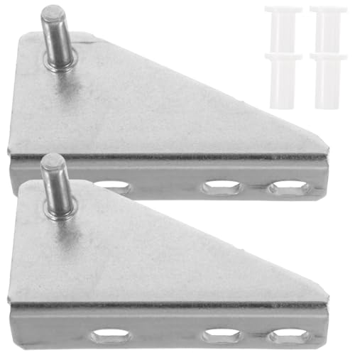 NUOBESTY Bisagra De Puerta Para Congelador Acero Inoxidable Profesional - Accesorios De Eje Para Nevera Y Frigorífico Con Instalación Fácil Para Cocina Y Uso Doméstico