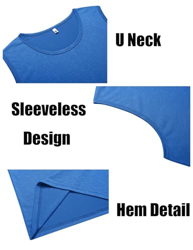 Image of COOFANDY Men's 3 Pack Workout Tank Tops Gym Muscle Tee Bodybuilding Fitness Sleeveless T Shirts