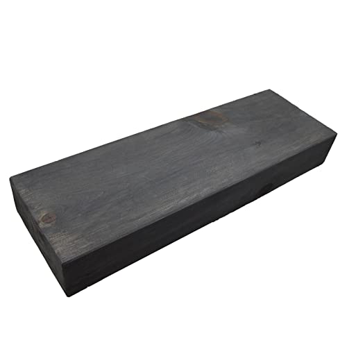Wilson Thick Solid Floating Wood Mantel Shelf (Display as Floating Shelf or Fireplace Mantel, Match...