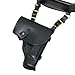 Original Russian Soviet Union Navy Officer Versatile Leather Belt Set in Uniform and Leather Holster Sling Set for Makalov (Black, 1)