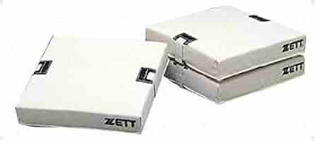 値下げ！野球用帆布ベース　ＺＢＶ１１ 楽天市場】ZETT ゼット 軟式野球用 フトンベース(3枚1組) ZBV11