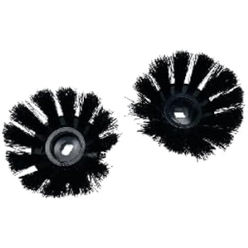 RAINBOW SRX Vacuum Cleaner Power Nozzle Edge Brush, Black, 2 Pack