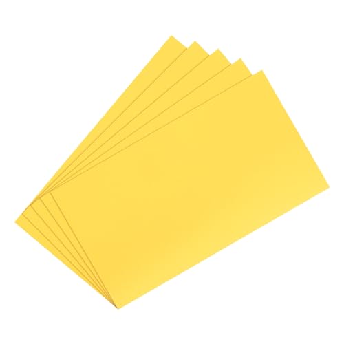 Goma EVA amarillo dorado con espesor uniforme de 2mm y gran formato para acabados impecables