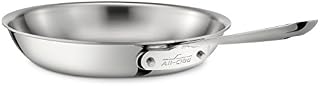 All-Clad 4110 Stainless Steel Tri-Ply Bonded Dishwasher Safe Fry Pan / Cookware, 10-Inch
