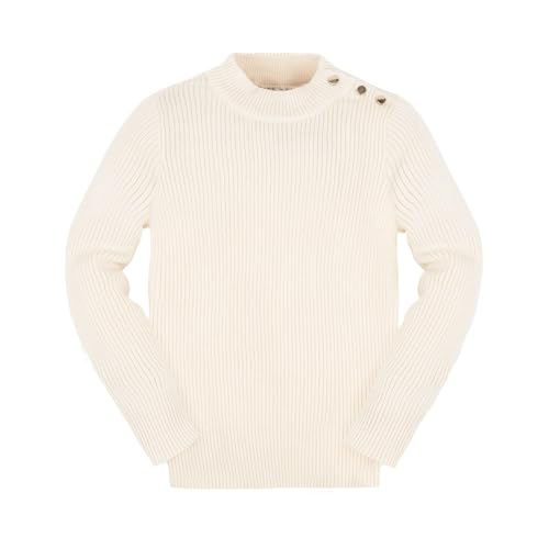 Image of Hope & Henry Girls Cable Front Pullover Sweater
