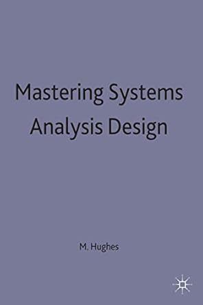 Buy Mastering Systems Analysis Design: 4 (Palgrave Master Series ...
