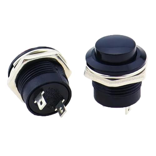 Interruptor pulsador momentáneo R13-507 para solucionar fallos en botoneras y mandos eléctricos de 3 A