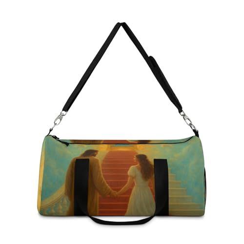 THRONE ROOM Artwork Duffel Bag, Perfect for Travel, Gym, Overnight, Gifts for Couples, Wedding Decor, Christian2