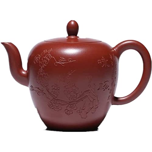 Image of 260ml Handmade Purple Clay Tea Pot Home Filter Teapots Kettle Boutique Tea Ceremony Supplies