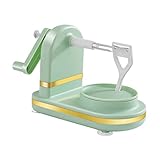 Gatuida Pelador Manual de Frutas con Base Antideslizante Herramienta Práctica para Pelar y Múltiples Frutas Utensilio Resistente y Seguro para Cocina y Profesional