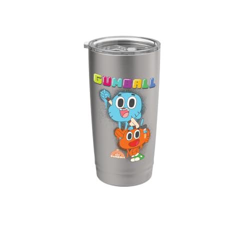 The Amazing World of Gumball Spray Stainless Steel Insulated Tumbler