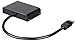 Monoprice DisplayPort 1.2 to DisplayPort Multi-Stream Transport (MST) Hub - 2-Port, DP to DP, Ideal for Digital Signage, Large Video Displays in Schools, 7.6 x 5.8 x 1.3