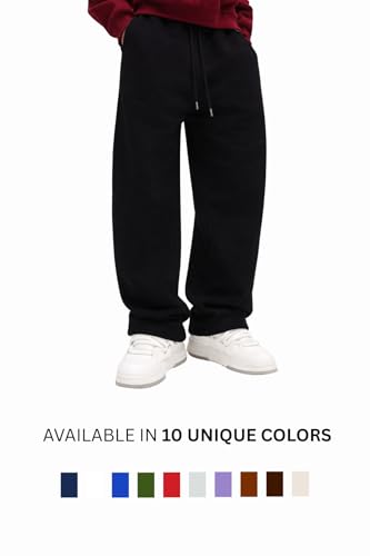 Image of Rockwell Men's Baggy Sweatpants | Cotton Terry Relaxed Fit Joggers for Men | Oversized Streetwear Track Pants | Casual Gym & Everyday Wear| 007