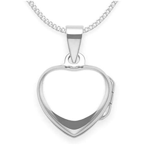 Heather Needham Silver Children's Heart Locket Necklace Cover