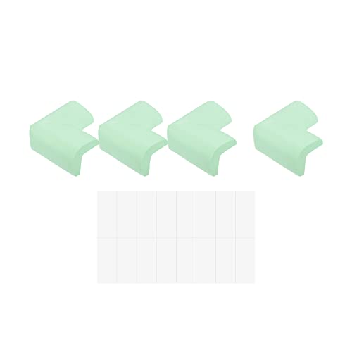 Image of uxcell Corner Guards Edge Protectors, 12Pack Foam Safety Bumper Thicken, 55mm /2.16 inch(L) for Furniture Corner Table Edge Guard, Light Green