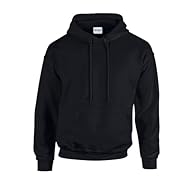 Unisex Adult Leisure and Sportwear Sportswear Black from the brand gildan Gildan Heavy Blendâ" Adult Hooded Sweatshirt Black
