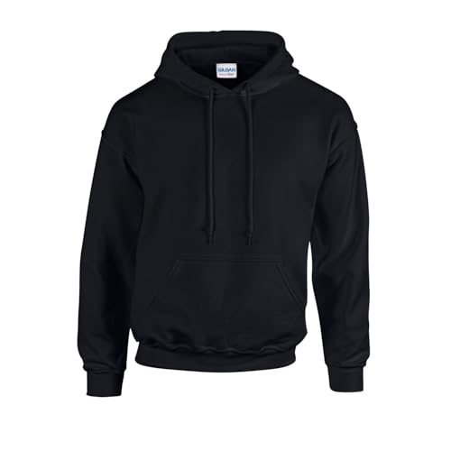 gildan Heavy Blend Adult Hooded Sweatshirt, Black, XXL