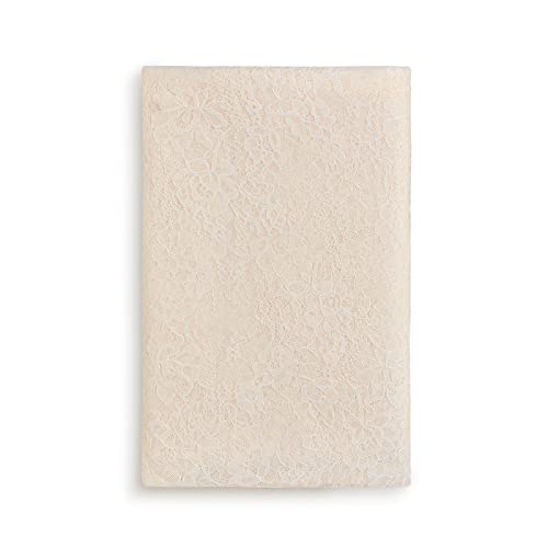 Fanqisi Ivory Lace Tablecloth 60x120 Inches Classic Wedding Lace Tablecloths Overlay Party Table Cover for Bridal Shower Reception Table Decoration by Fanqisi - Used condition - Image 9