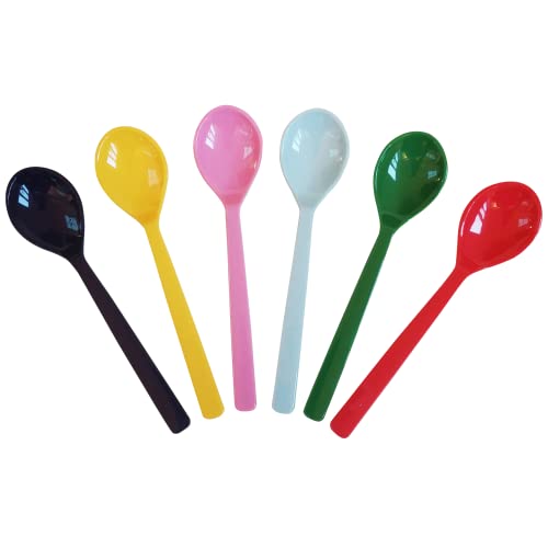 RICE Melamin Teelöffel 6er-Set Favorite Colours L14cm diverse