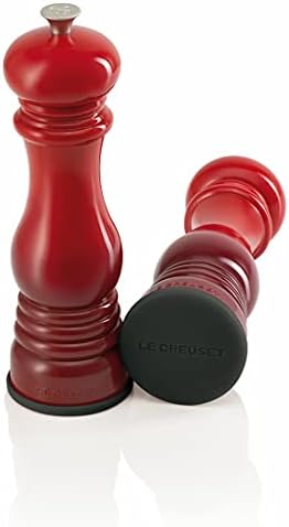 Le Creuset Set of 2 Silicone Mill Caps, Silicone, Black Onyx