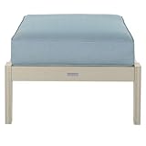 Highwood Lehigh Deep Seating Ottoman, with Sunbrella Cushions in Bliss Dew,...