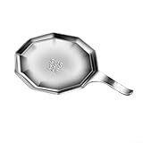 Yhenlovtt Juego de platos de salsa de acero inoxidable 316L, cuencos de inmersión multiusos gruesos para palillos, platos higiénicos y de condimento para cocina doméstica (A)