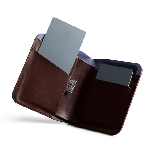 Image of Bellroy Apex Note Sleeve - (Molded leather billfold wallet, RFID protected) - Espresso